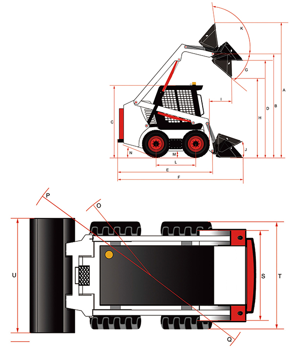 HT-380S Kompaktlader